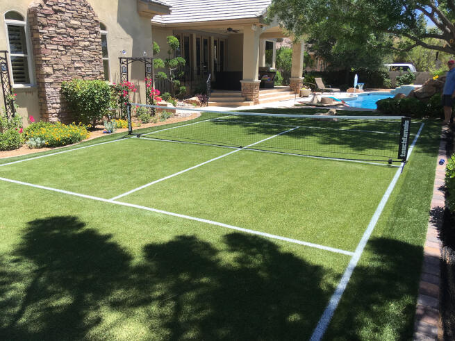 Huntsville Backyard Pickleball Court